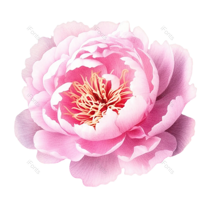 粉红色的花图片,灰色背景元素,PNG,免抠素材